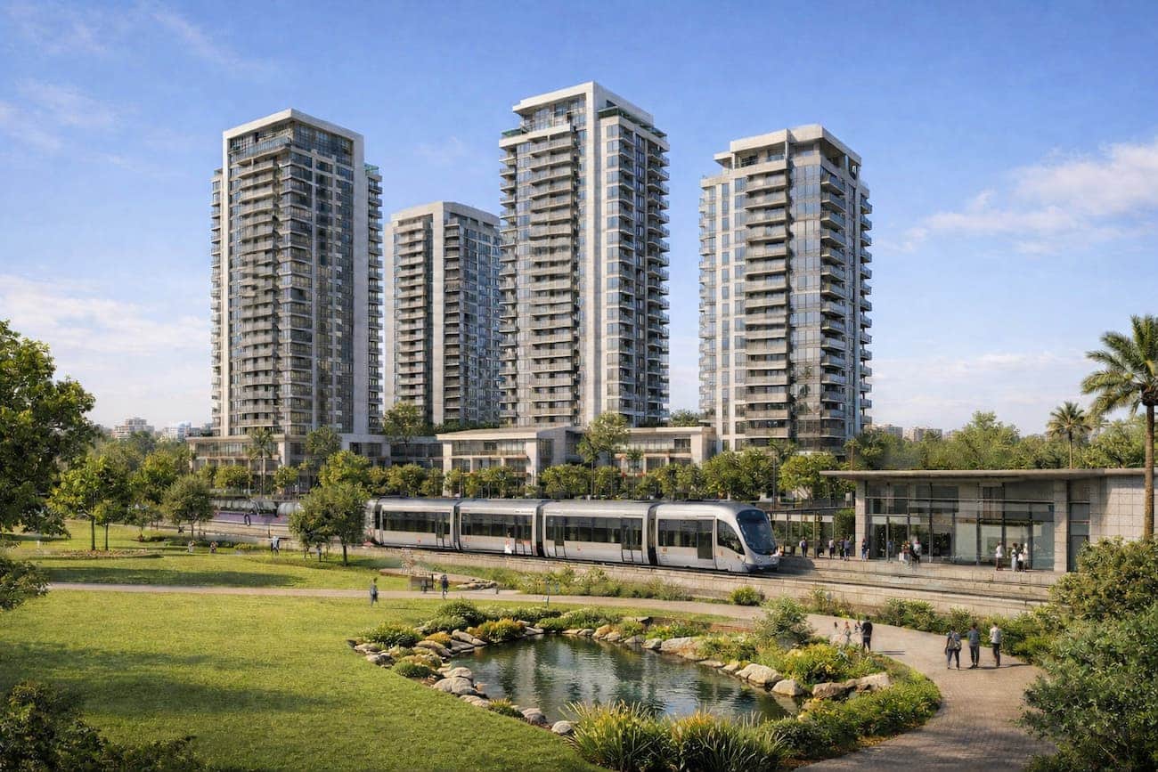 פריסייל באור יהודה בסמיכות לתחנת הרכבת הקלה